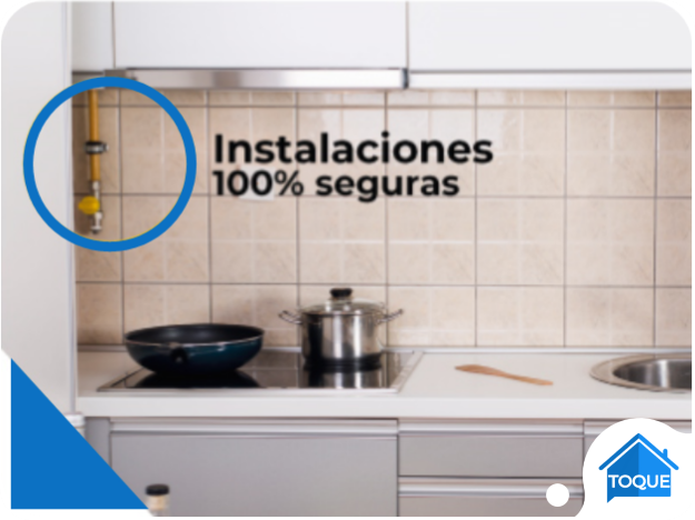 Instalaciones de gas 100% seguras