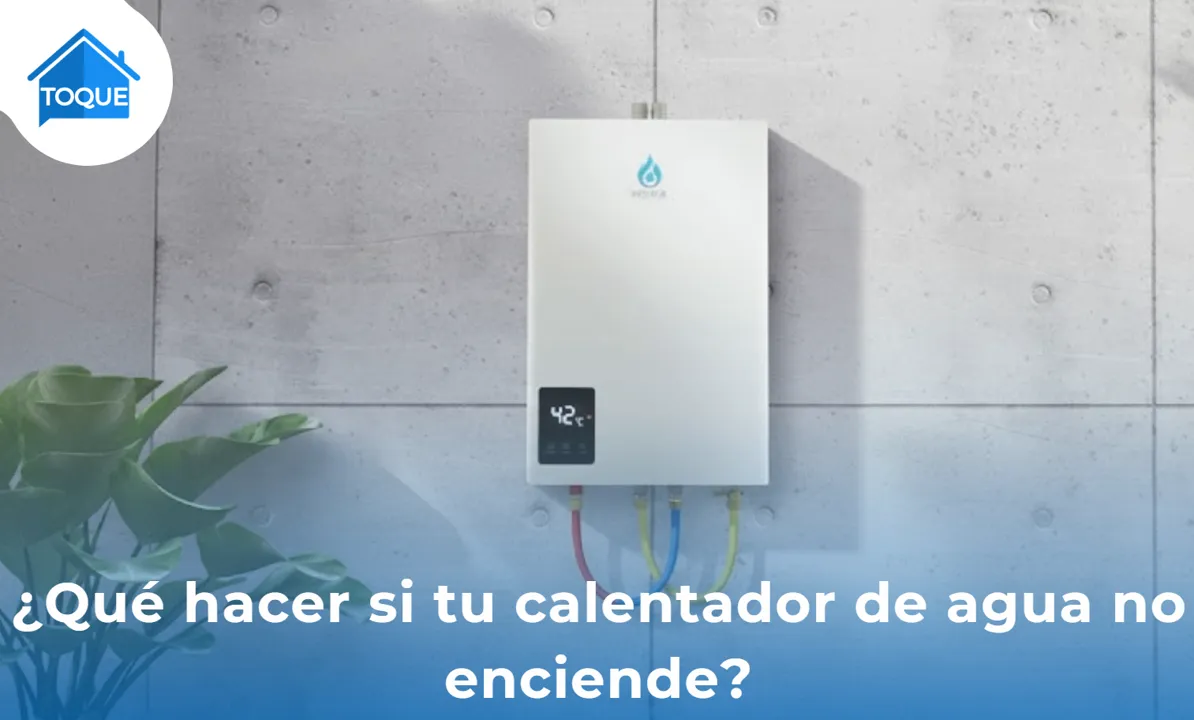 Qué hacer si tu calentador de agua no enciende